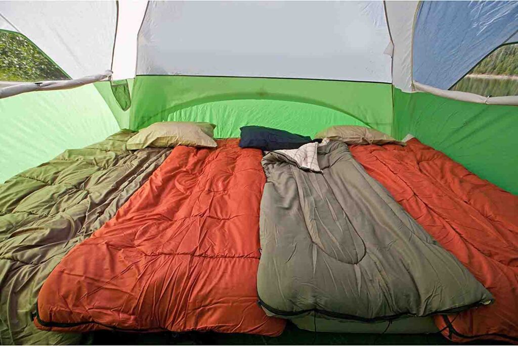 tent room view